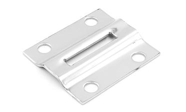Боковой крепеж стойки под Ø38.1 мм, полированный (AISI 316) k056-2 купить в Нижнем Новгороде