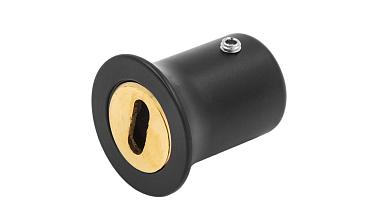  Соединитель стена-труба 19 мм, цинк, черный t907 BZn  купить в Нижнем Новгороде