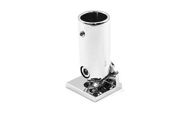 Соединитель труба-стена 19 мм, шарнирный, латунь, полированная t916 PС купить в Нижнем Новгороде