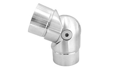 Поворот литой, внутренний, шарнирный, под Ø50.8х1.5 мм, шлифованный, AISI 304 Фk011-6 купить в Нижнем Новгороде