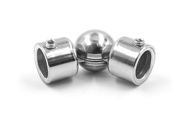 Поворот ригеля 12 мм, штампованный, регулируемый, шаровый, внешний (AISI 304) k251 купить в Нижнем Новгороде