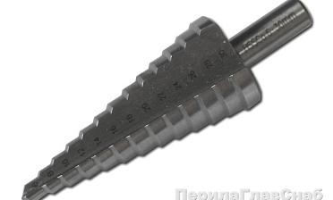 Сверло ступенчатое HSS 6-30 мм k447 купить в Нижнем Новгороде