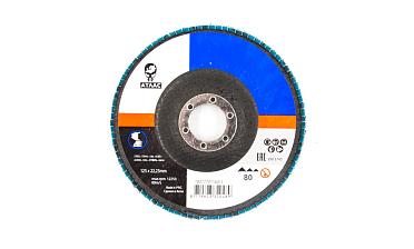 Шлиф. диск "лепесток" 125х22 Р-80 Atlas Ф-0242 купить в Нижнем Новгороде