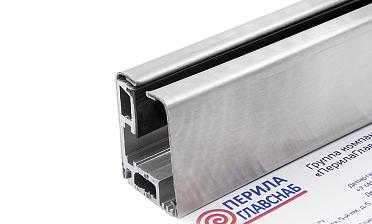 Комплект зажимного профиля для стекла 8-12 мм, шлифованный, L=3000 мм т40-2 SSS  купить в Нижнем Новгороде