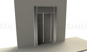 Облицовка портала лифта в Нижнем Новгороде. Готовые проекты ПерилаГлавСнаб