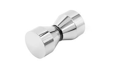 Дверная ручка «кноб» для душа, алюминий-хром, полированная t693 ALPC купить в Нижнем Новгороде