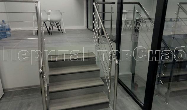 Перила с четырьмя ригелями  в Нижнем Новгороде. Готовые проекты ПерилаГлавСнаб