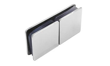 Коннектор для душевой кабины стекло-стекло 180°, 45х45, нерж 304, вырез 64 t724 PSS купить в Нижнем Новгороде