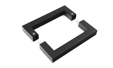 Ручка-скоба 171х20х20 мм, нержавеющая сталь AISI 304, черная t667 Bl купить в Нижнем Новгороде