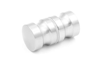 Дверная ручка "кноб", алюминий-хром, шлифованный t692 AL SSS купить в Нижнем Новгороде