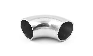 Отвод поручня под сварку Ø25.4 мм, 90°, полированный, (AISI 201) k347-3 купить в Нижнем Новгороде