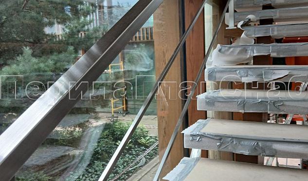 Перила с двумя ригелями в Нижнем Новгороде. Готовые проекты ПерилаГлавСнаб