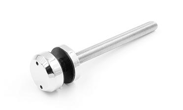 Комплект торцевого крепления несущего стекла, гайка-шайба Ø50х10х18 мм с внутренней резьбой М16(для оцинковки), полированный AISI 304, уценка k277-7-У купить в Нижнем Новгороде