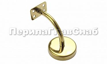 Пристенок с ложементом под плоскость,  сварной с крышкой, полированный, под золото (AISI 201) Фk386-88 купить в Нижнем Новгороде