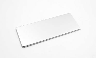 Торцевая заглушка 49х118 мм на зажимной алюминиевый профиль k601-12  купить в Нижнем Новгороде