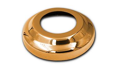 Низ стойки Ø38.1 мм, S=0.8 мм, внешний Ø78х12 мм, золото Фk007-88 купить в Нижнем Новгороде