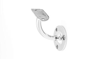 Пристенок с ложементом под Ø50.8 мм, вынос 70х45, Ø60х3 мм, литой, 25х45х2 мм, полированный, (AISI 316) k234-2 купить в Нижнем Новгороде