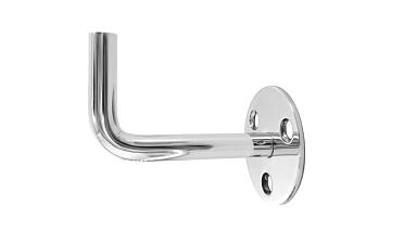 Пристенок без ложемента, вынос 70х45, Ø48х3мм, сварной, полированный, (AISI 304) k009-999 купить в Нижнем Новгороде