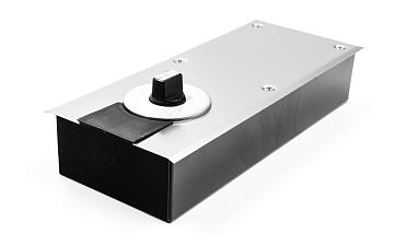 Доводчик для стеклянной двери напольный, шлифованный EN2 500 тыс.циклов  115 гр (дверь 700-900 мм , до 80 кг) t186-2 SSS купить в Нижнем Новгороде