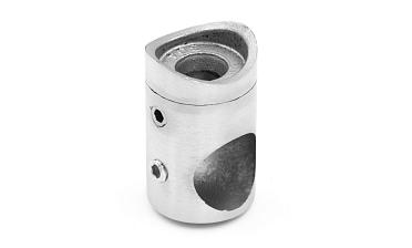 Ригеледержатель на стойку Ø38.1х16.8 мм, шлифованный, литой (AISI 304) k018-3 купить в Нижнем Новгороде