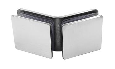 Коннектор для душевой кабины стекло-стекло 135° 45х45 мм латунь-хром t726 PC купить в Нижнем Новгороде