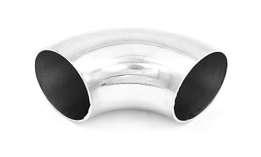 Отвод поручня под сварку Ø48.3х120х1.5 мм, 90°, полированный 600 Grit (AISI 304) k237-120 купить в Нижнем Новгороде