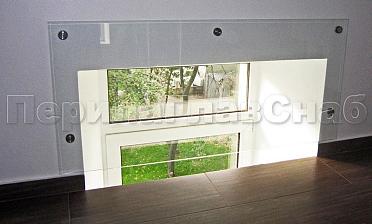 Ограждение со стеклом для окон купить в Нижнем Новгороде