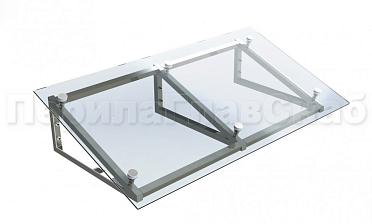 Козырек на треугольном скате на спайдерах купить в Нижнем Новгороде