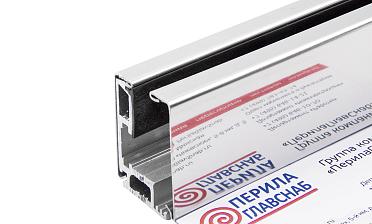 Профиль полированный зажимной для стекла 8-12 мм, С ОТВЕРСТИЯМИ, длина 3 м т40-5 PSS купить в Нижнем Новгороде