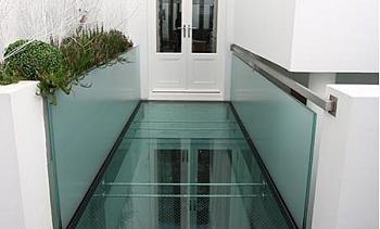 Двойное усиленное стеклянное перекрытие в Нижнем Новгороде. Готовые проекты ПерилаГлавСнаб