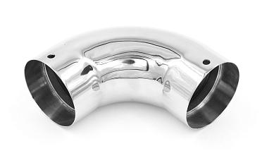 Поворот 90°, пластик./дер. поручня, (AISI 304) k259 купить в Нижнем Новгороде