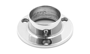 Фланец для трубы Ø38.1 мм, литой, полированный (AISI 304) k033 купить в Нижнем Новгороде