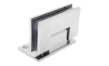 Петля для душевой кабины стена-стекло 90° 90х55 мм полированная t305-2 PSS купить в Нижнем Новгороде