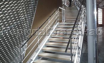 Нержавеющие перила и ограждения с подсветкой в Нижнем Новгороде. Готовые проекты ПерилаГлавСнаб