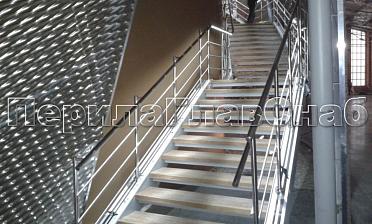 Нержавеющие перила и ограждения с подсветкой купить в Нижнем Новгороде