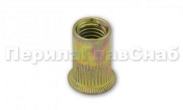 Заклепка латунь с внутр. резьбой М8, бурт №1 k478 купить в Нижнем Новгороде