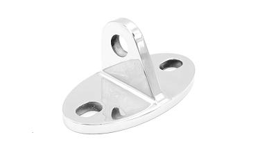 Крепление ванты(тяги) козырька к стене (AISI316), литое, полированное k658-16 купить в Нижнем Новгороде