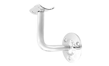 Пристенок с ложементом под Ø38.1 мм, сварной, полированный, (AISI 201) k010-6 купить в Нижнем Новгороде