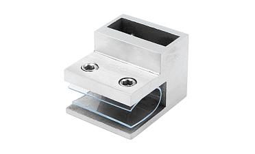 Коннектор торцевой труба-стекло, для трубы 30х10, шлиф t467 SSS купить в Нижнем Новгороде