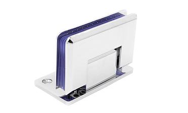 Петля для душевой кабины стена-стекло 90° с односторонним креплением, 90*55, цинк, полированная t305 PZn купить в Нижнем Новгороде