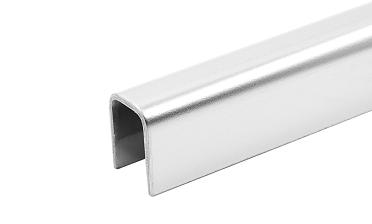 Профиль П-образный, L=2000 мм, t=1.5 мм, для стекла 10 мм, полир. (AISI 304) Ф-1146 купить в Нижнем Новгороде