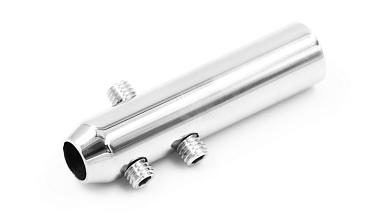 Держатель тросика Ø6 мм, короткий 50х12, прямой, под М8, полированный k240-2 купить в Нижнем Новгороде