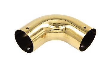 Отвод 90° для круглого пластикового поручня, золото k259-88 купить в Нижнем Новгороде