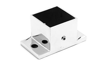 Фланец для трубы 40х40, укороченный, полированный, литой AISI 304 k553 купить в Нижнем Новгороде