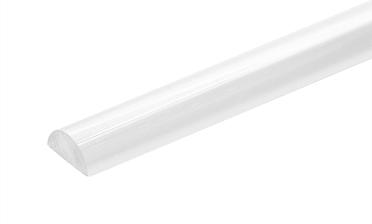 Порог для душевых пластиковый 2200 мм, прозрачный t218-2 купить в Нижнем Новгороде