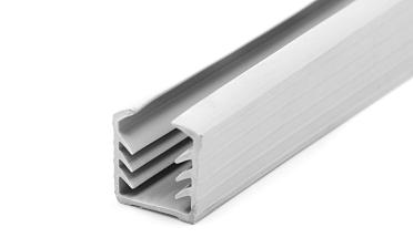 Уплотнитель в поручень с пазом 24х24 для стекла 12мм, EPDM (3-х метровый) СЕРЫЙ Фk301-G купить в Нижнем Новгороде