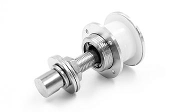 Рутель для крепления козырьков на ванты, разборный, для стекла 10-26 мм, нержавеющая сталь AISI 316, полированная k274-2 купить в Нижнем Новгороде