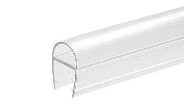 Уплотнитель для стекла 10 мм, дверь-стекло 2200 мм t216 купить в Нижнем Новгороде