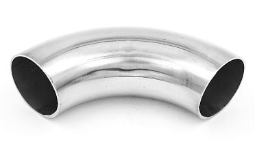 Длинный отвод поручня под сварку Ø50.8х180х1.5 мм, длина 180 мм, полированный 400 Grit, (aisi 304) k021-11 купить в Нижнем Новгороде