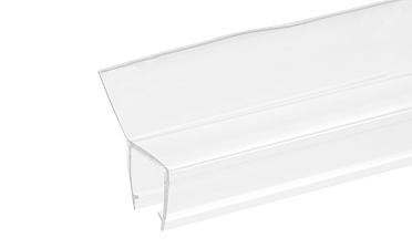 Уплотнитель для стекла в душевую кабину 8 мм, прозрачный, 135°, стекло-стекло 2200 мм t203-2 купить в Нижнем Новгороде